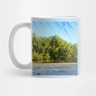 Trees at a lake Mug
